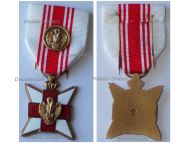 Belgium WWI Belgian Red Cross Merit Medal for Civilian Blood Donors with Gold Citation