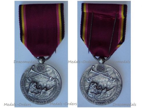 Belgium WWI Medal for the Belgian Civil Prisoners Conscripted for Forced Labor with the German Civil Worker Battalions ZAB FND 1914 1918