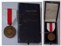 Belgium WWI Gold Medal for National Alimentation & Relief 1914 1918 by Devreese Boxed by Van Larebeke 