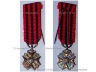 Belgium WWI Bronze Civil Medal of Long Service in State Administration 5th Class MINI