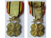 Belgium WWI Civic Medal for War Merit 1st Class 1914 1918