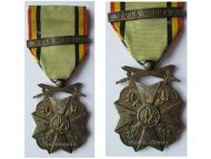 Belgium WWI Civic Medal for War Merit 2nd Class with Clasp 1914 1918