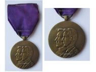 Belgium WWI Medal for the 50th Anniversary of the Great War Armistice Day 1918 1968 