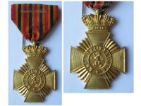 Belgium WWI Military Decoration for Loyal Service 2nd Class (10 Years) for NCOs King Albert 1909 1934