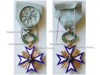 France Dahomey WWI Order of the Black Star of Benin Officer's Cross by Arthus Bertrand