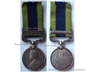 Britain India General Service Medal 1909 with Clasp Waziristan 1921-24 to Royal Signals