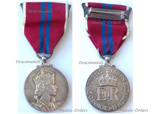 Britain Coronation Medal 1953 Queen Elizabeth II