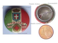 Britain Italy WWI Patriotic Badge for the Support of the Italian Red Cross