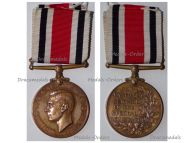 Britain WWII Special Constabulary Long Service Medal King George VI 1937 1948