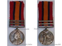 Britain Queen's South Africa Medal QSM with 2 Clasps (South Africa 1902 & Cape Colony) to the 27th Battalion Imperial Yeomanry
