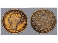 Great Britain 3 pence Threepence 1885 Coin Queen Victoria