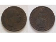 Great Britain One Farthing 1836 Coin King William