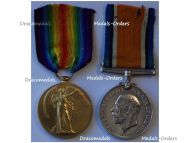 Britain WWI Pair Victory Interallied War Medal 1914 1918 to Royal Naval Reserve Officer