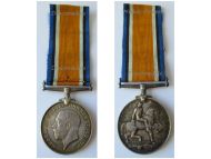 Britain WWI War Medal 1914 1918 2nd Lieutenant (RNVR Royal Naval Volunteer Reserves & RA Royal Artillery)
