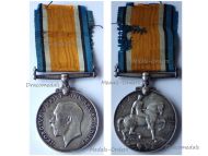 Britain WWI British War Medal 1914-18 Driver RA Royal Artillery