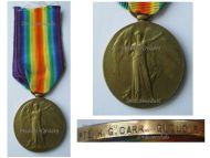 Britain WWI Victory Medal Gloucestershire Regiment (The Glosters)