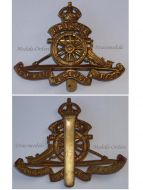 Great Britain WWI1 Royal Artillery Cap Badge RA RFA