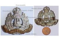 Britain WWI The Suffolk Regiment Officer's Cap Badge Early Type with Lugs