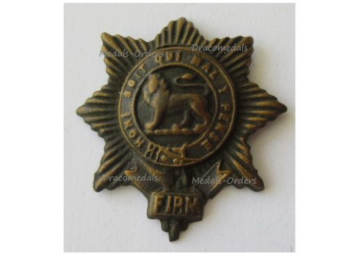 Great Britain WW1 Worcestershire Light Infantry Regiment Cap Badge
