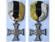 Bulgaria Royal Medal for Long Service in the Army for 10 X Years II Class for Officers King Borris III 1918 1944