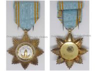 Comoros WWI Royal Order of the Star of Anjouan Knight's Star by Chobillon