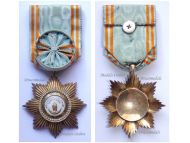 Comoros WWI Royal Order of the Star of Anjouan Officer's Star by Chobillon