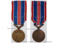 Czechoslovakia WWII Bravery Medal 1939 1945