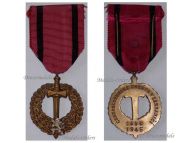 Czechoslovakia WWII Czechoslovak Army Abroad Medal 1939 1945