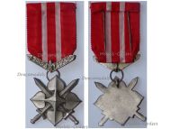 Czechoslovakia WWII Scouts Cross for Homeland 1939 1945 Silver 2nd Class