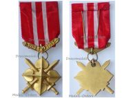 Czechoslovakia WWII Scouts Cross for Homeland 1939 1945 Gold 1st Class