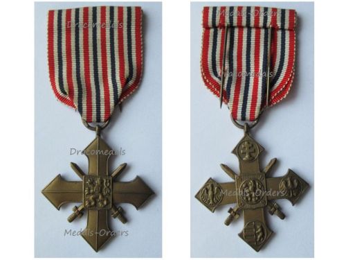 Czechoslovakia WWII War Cross 1939 1945