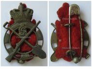 Denmark WWII Cap Badge Zealand Engineer Regiment