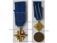 France EU Cross of the European Confederation of Former Veterans by LR Paris MINI