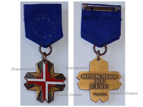 Germany EU Cross of the European Confederation of Former Veterans by Deumer