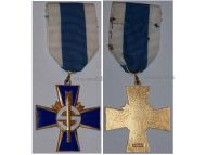 Finland WWI WWII Sininen Blue Cross for Civil Guard Veterans 1918 1939 1941 by Sporrong