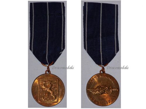 Finland WWII Commemorative Medal for the War of Continuation 1941 1944 Version for the Swedish Volunteers