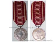 Finland WWII Red Cross Silver Medal of Merit Military 1931 Dated 1952 by Alexander Tillander