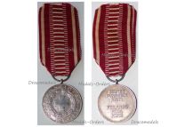 Finland WWII Red Cross Silver Medal of Merit 1931 Dated 1952 by Alexander Tillander