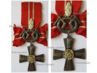 Finland WWII Order of the Cross of Liberty Cross with Oak Leaves and Swords 4th Class 1941 for the War of Continuation