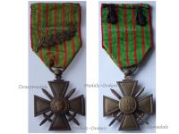 France WWI War Cross 1914 1918 with 1 Citation Palms