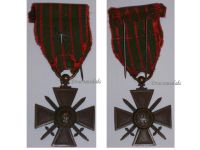 France WWI War Cross 1914 1915 with 1 Citation Silver Star