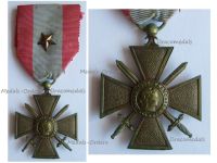 France War Cross TOE for Overseas Operations with 1 Citation Bronze Star