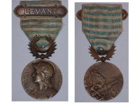 France WWI Levant Medal with Clasp Large Type by Lemaire