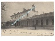 France WWI Postcard Chambery Gare 1903 REPRO