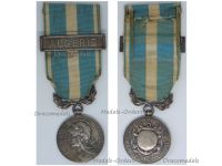 France WWI Colonial Medal 1st Type 1893 1913 Bifacial with Snap Model Clasp Algerie by Mercier & Lemaire