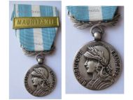 France Overseas Medal with Bar Mauritanie