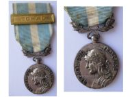 France Overseas Medal with Bar Tchad