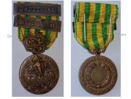 France Indochina War Medal 1945 1953 by the Paris Mint with Bars Extreme Orient & Indochine