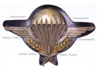 France Para Wings Badge Numbered by Drago Paris 1960 Issue (Algerian War)