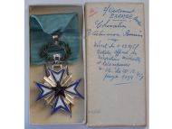 France Dahomey Order of the Black Star of Benin Knight's Cross to a Lieutenant 1958 Boxed